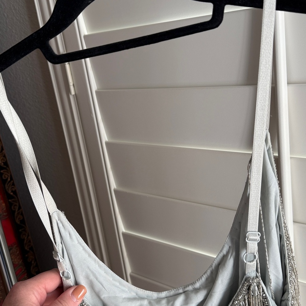 ASOS DESIGN FRINGE MINI - simply gorgeous!! You can feel the weighted quality! - Picture 17 of 17